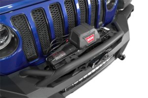 Jeep Gladiator JT Bumper - Rear - Addictive Desert Designs - Phantom Winch - Hammer Black - `18-`24